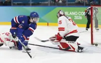 Olympics-Ice hockey-United States beat Canada in overtime for women's gold