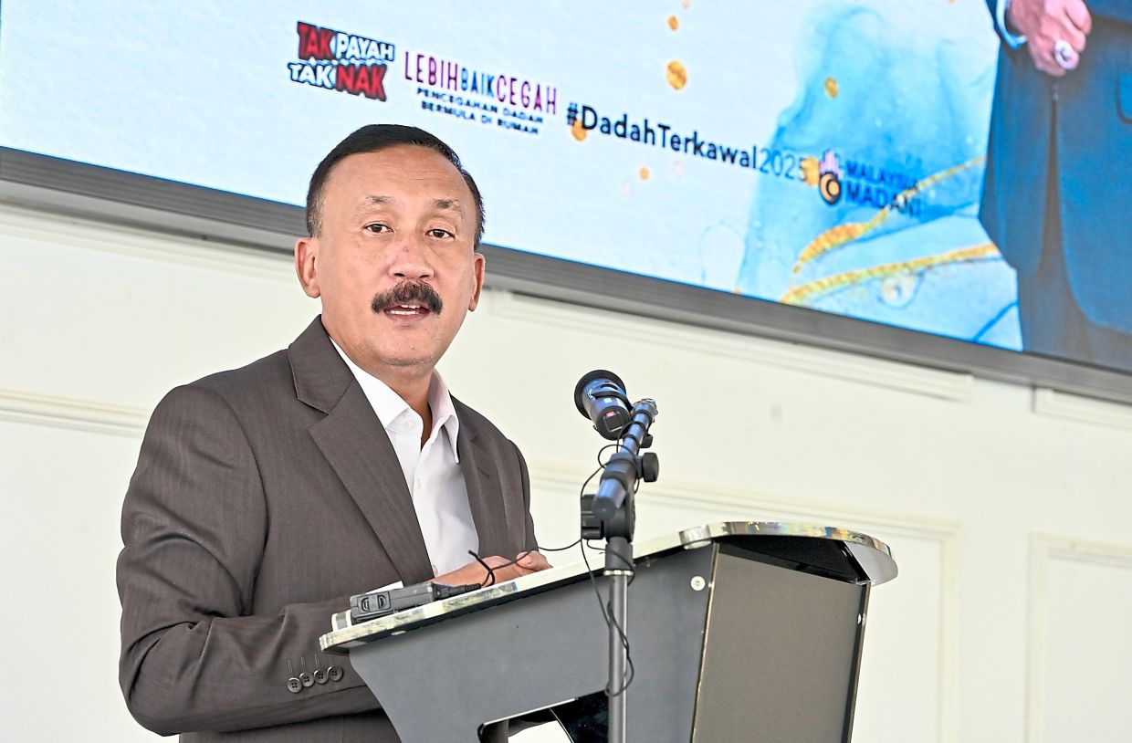 Worrying trend: Ruslin says mental health specialists have warned that synthetic drug use is strongly linked to hallucinations, paranoia, depression and aggressive or violent behaviour.