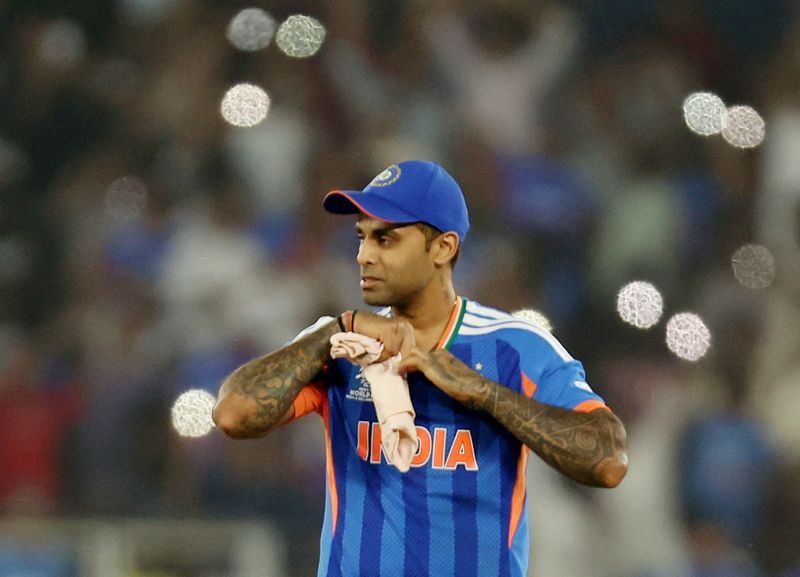 Cricket-India skipper Suryakumar backs opener Sharma despite three ducks in T20 World Cup