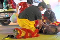 Thai police go undercover as lion dancers to nab burglar