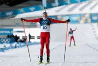 Olympics-Biathlon-Trio battle it out for unique honour in Olympic race - not finishing last