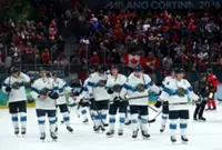 Olympics-Ice hockey-Finns left feeling empty after falling short against Canada in men's semis