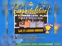 Ramanan lauds SJKT Ladang Kinrara's success at international youth STEM event
