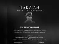 Pahang Sultan, Tengku Ampuan express sadness, sympathy at Trooper Indiran's death