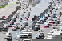 Traffic slows on major expressways as at noon