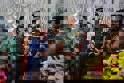 Tengku Panglima Perang Pahang visits family of late Trooper Indiran