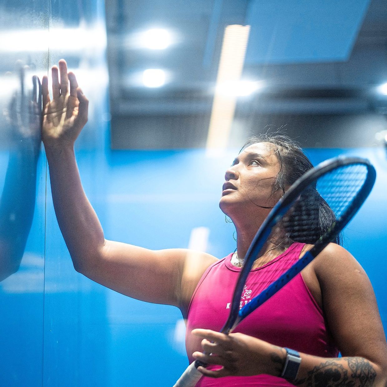 Rachel falls to Kennedy for third straight time but earns praises from rival