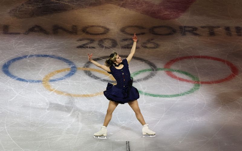 Olympics-Figure skating-Liu shines, Malinin stumbles in drama-filled competition