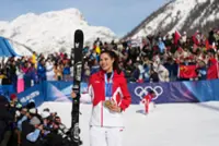 China superstar Eileen Gu defends Olympic ski halfpipe gold, makes it six medals in six events over Winter Games career