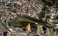 Three people are missing after landfill waste pile collapses near east of Manila in the Philippines