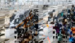 China's Railways transport 258 million passenger trips since the start of 2026 Spring festival rush