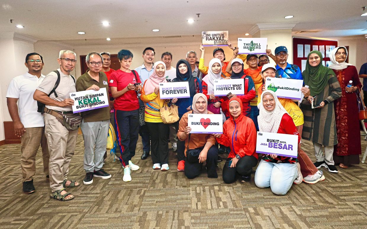 Stakeholders attending the enquiry session on the proposal to degazette Lot 80026 in Rumah Persekutuan, Kuala Lumpur. — FAIHAN GHANI/The Star 