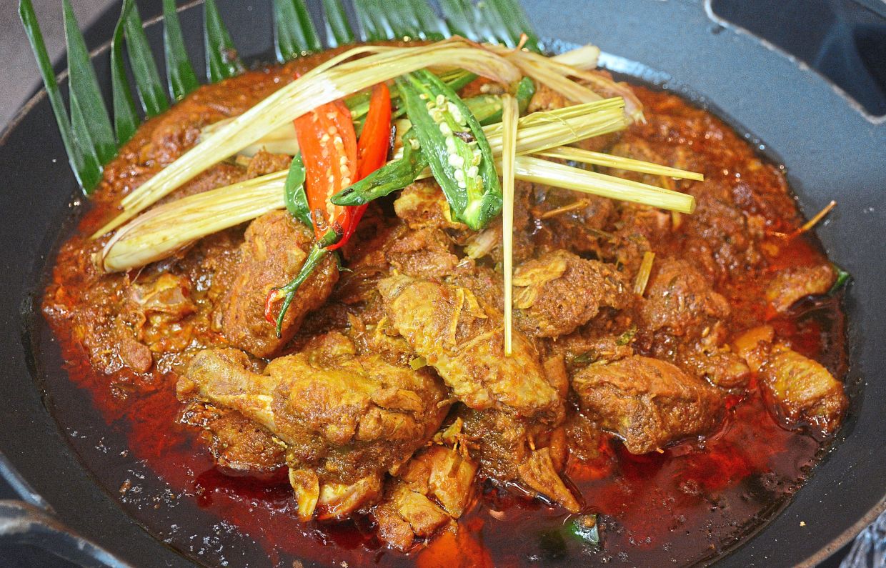 Rendang Ayam Muda from the Kawah Table.