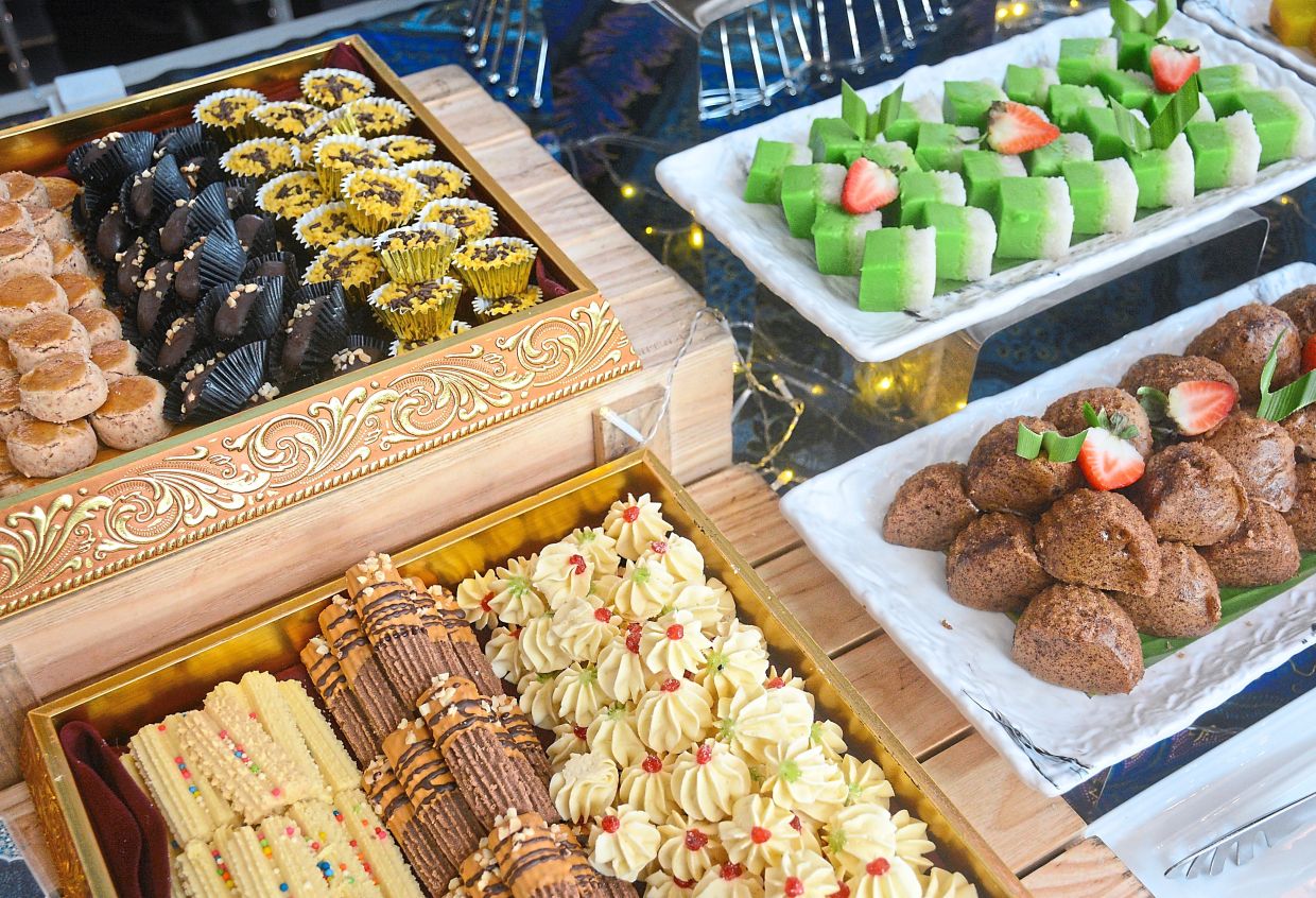 Assorted biscuits to rekindle memories of past celebrations.