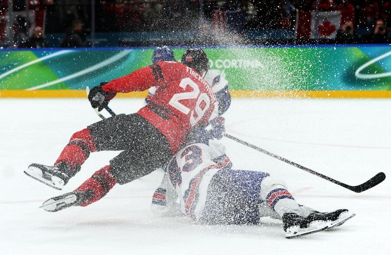 Olympics-Ice hockey-US claim long-awaited gold with win against Canada in overtime