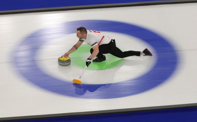 Olympics-Curling-Swiss couple Paetz and Michel win medals at Games