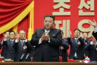 North Korea's Kim re-elected to lead ruling party at congress: KCNA