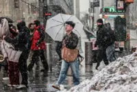 Powerful winter storm shuts schools, disrupts travel across US Northeast