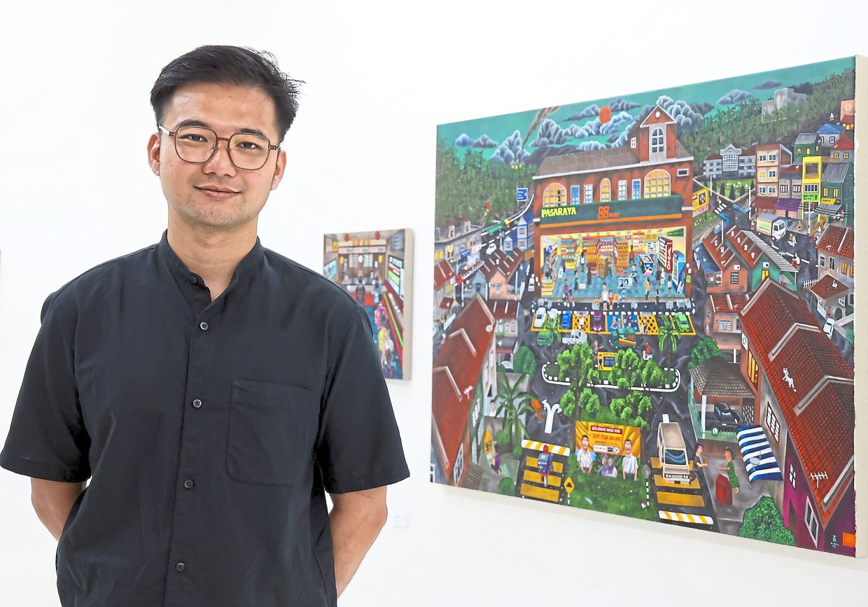 Silent witness: Malaysian artist paints curious scenes from M'sia and China