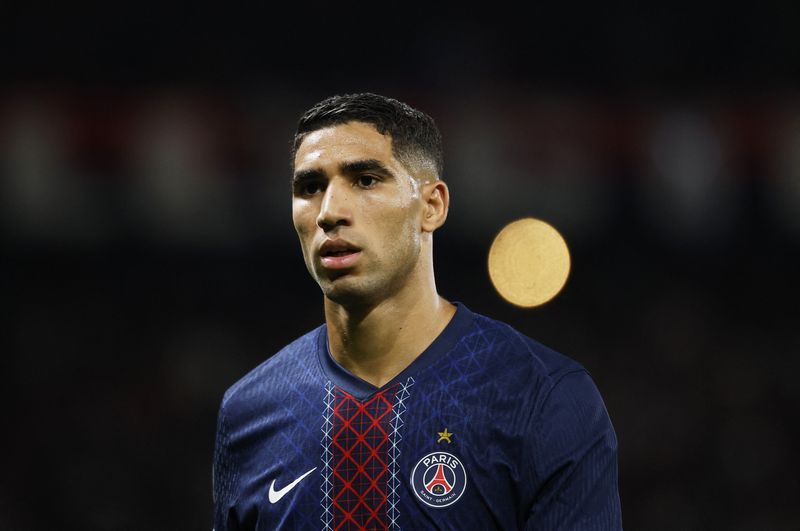 Soccer-Paris St Germain's Hakimi to face trial for rape