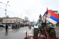 Serbian farmers block roads to demand higher subsidies and import ban