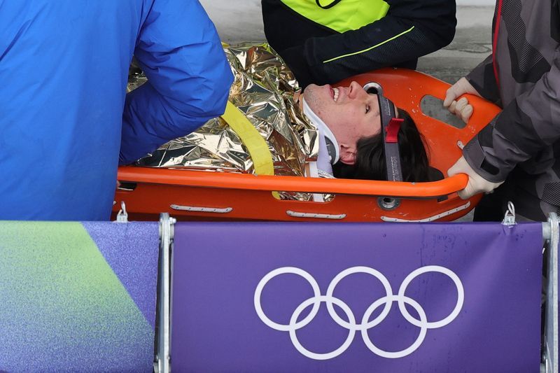 Olympics-Bobsleigh-Austria's Mandlbauer discharged from hospital after crash
