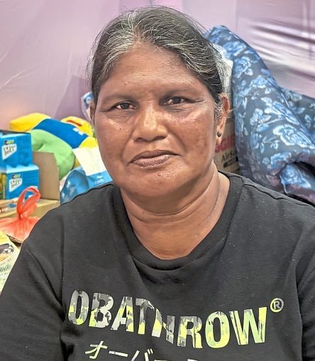 Ramlah left with no belongings.