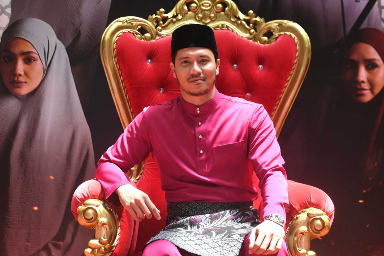 Fattah reached a career high in 2022 with his performance in the hit Malaysian film 'Mat Kilau'. Photo: Ong Soon Hin/The Star