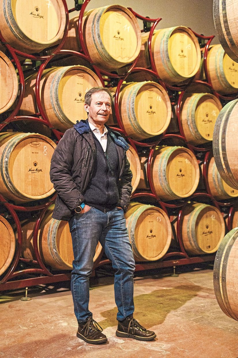 Drocco runs Nino Negri, the region’s premier winery, in the Valtellina valley near Sondrio, Italy.