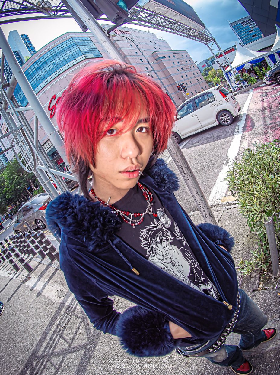 While Lee Ming Han often feels judged about the way he dresses, he still sees fashion as a freedom of expression. Photo: Lee Ming Han