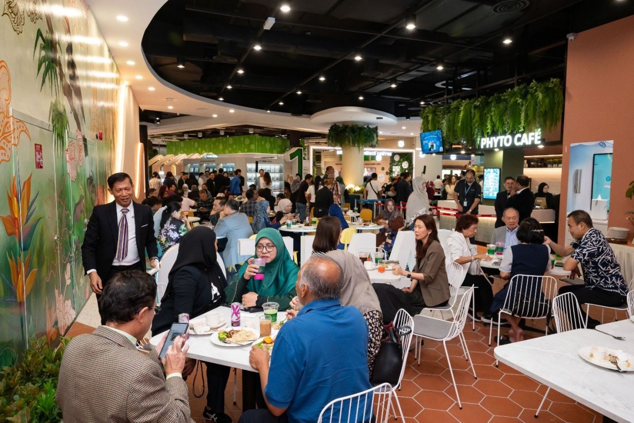 The Amway headquarters in PJ is a state-of-the-art building that houses its office, spaces for ABOs to meet, a brand experience centre and cafes.