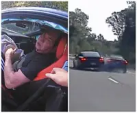 Police video shows former WWE executive Vince McMahon's 160 kph car crash in Connecticut