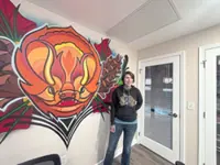 Yes, there are bats in her home, and she’s trying to save them all