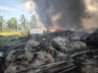 Plastics factory destroyed in Kuala Selangor fire