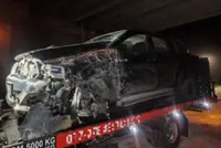 Chegubard's vehicle nicknamed 'Anak Gajah' damaged in crash