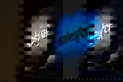 Salesforce forecasts annual revenue below estimates, shares fall