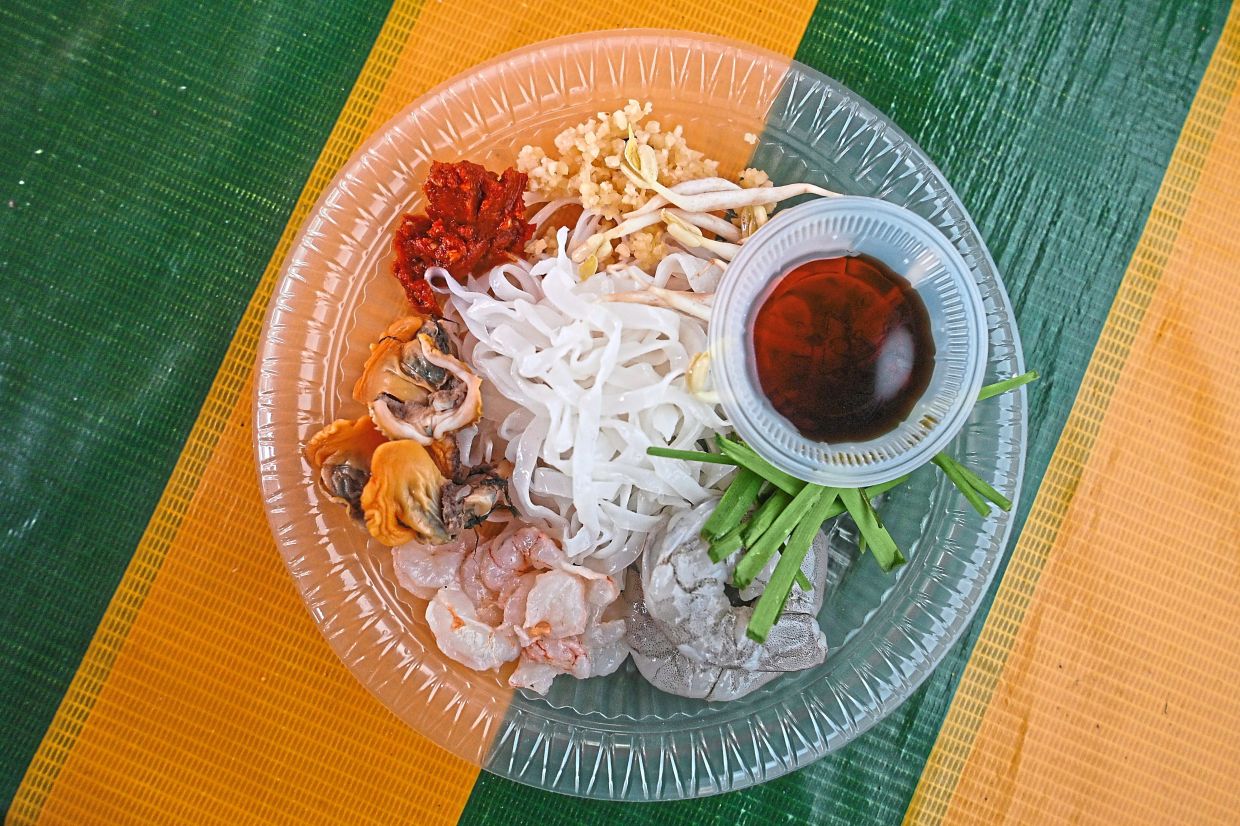 A handful of ingredients.