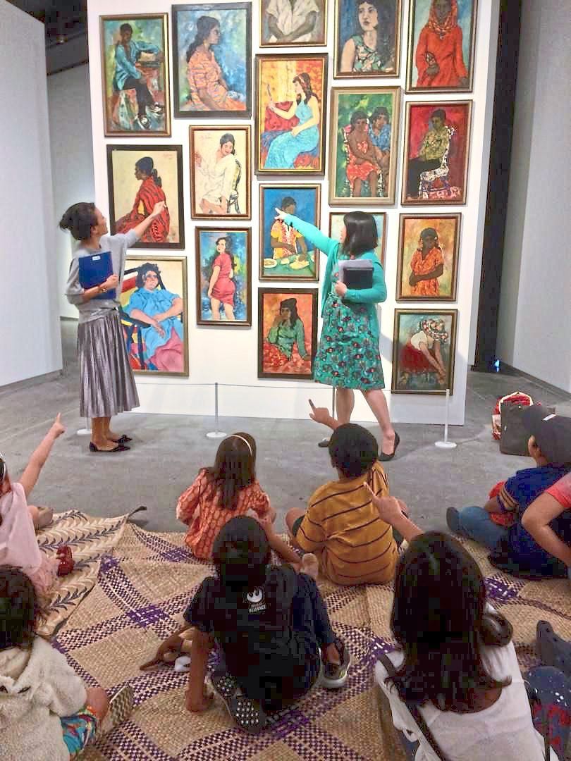 After a year-long break, the Ilham Kids’ Art Discovery Tours return this Sunday at Ilham Gallery. Photo: Handout 