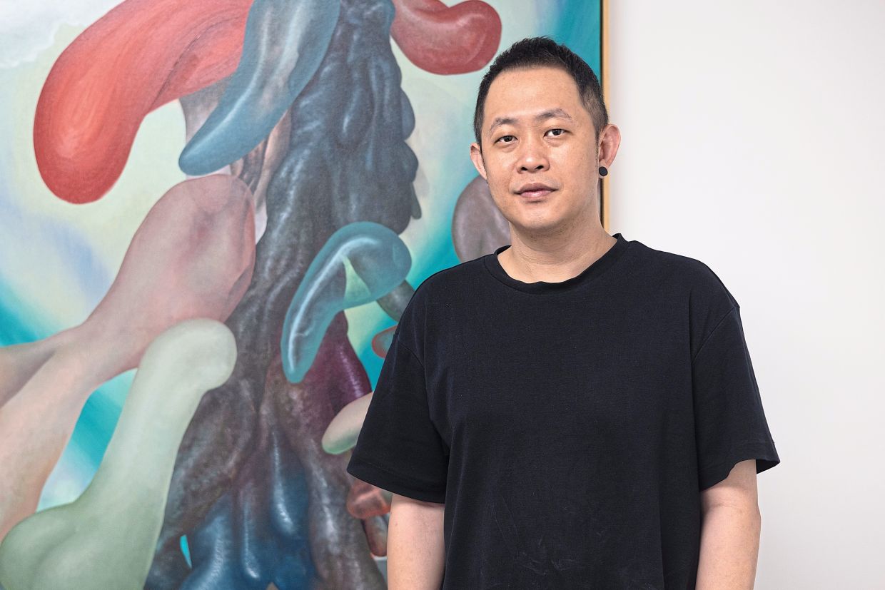 'Lucid', which open tomorrow, is Gan’s first solo exhibition in nine years and his first outing with KL's Galeri Sasha. Photo: Galeri Sasha 