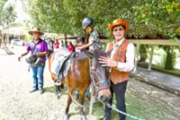 Giddy-up to a grand old time for DJ Dave’s guests