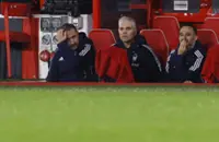 Soccer-Rotation risk almost costs Forest in Europa League