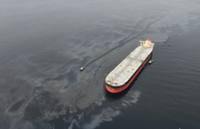 Oil spill from cargo ship washes up on Thai tourist islands