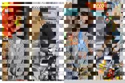 HK actor Oscar Leung seen cooking fried rice at a food court in KL