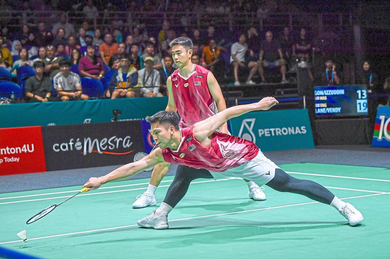Sze Fei-Izzuddin, Soon Huat-Shevon fall in German Open last eight