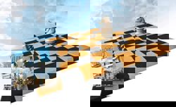 White knight to end stalemate