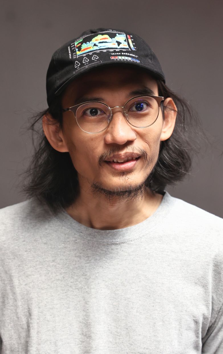 'In KL, where we’re in a postmodern moment, even reading a script under a single spotlight can be considered theatre. In Ipoh, however, I knew audiences would expect realism, a clear narrative and a sense of completion,' says Ridhwan. Photo: The Star/Azman Ghani 