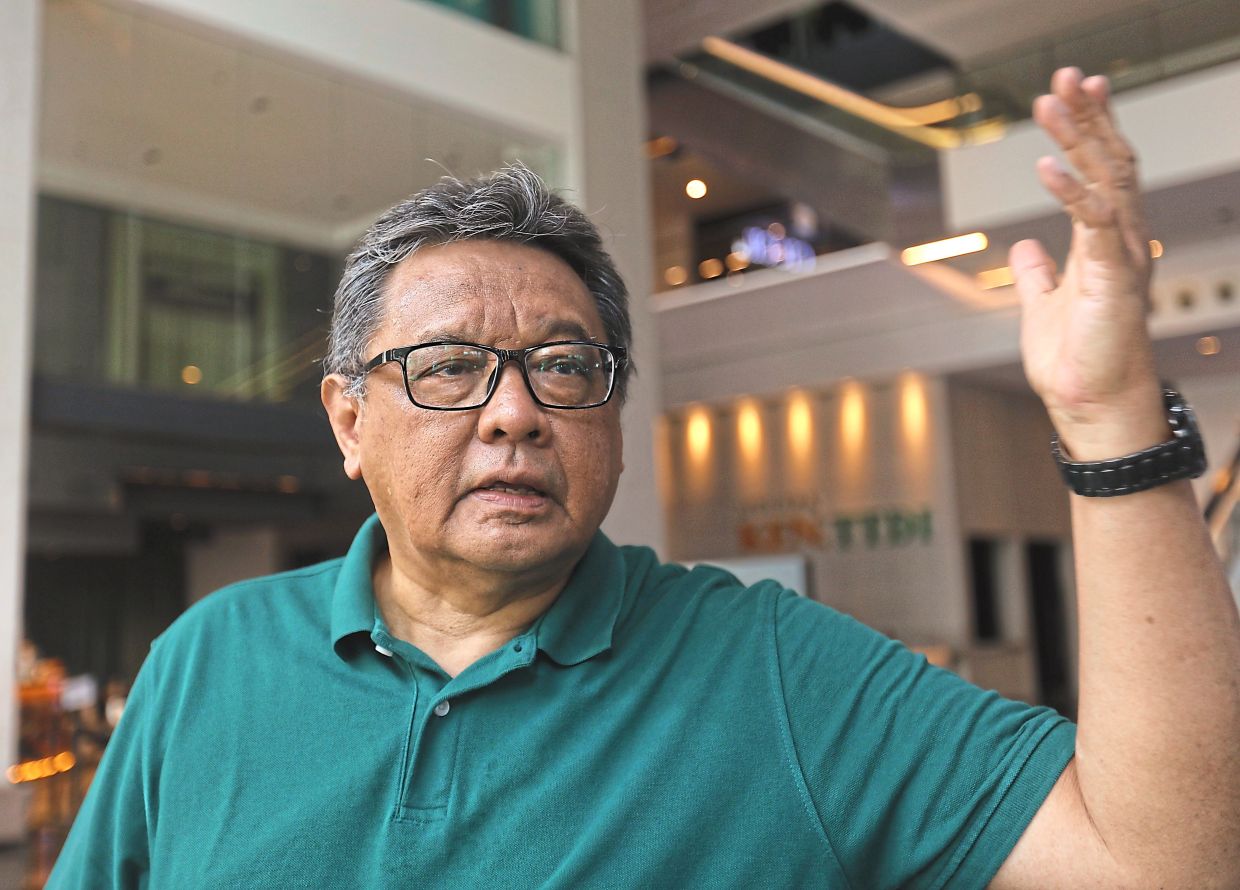 Khairudin: Foundation works for the pickleball court began about a month ago.