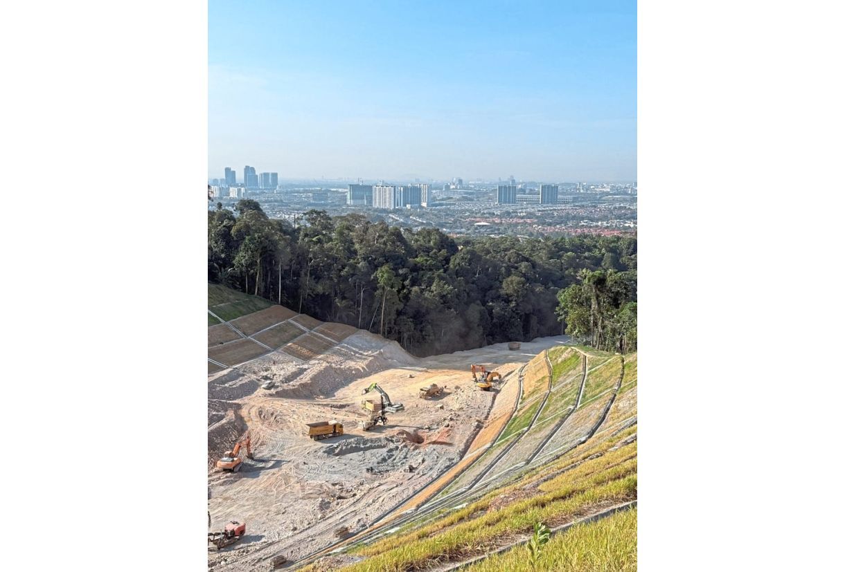 Shah Alam forest link road 70% complete