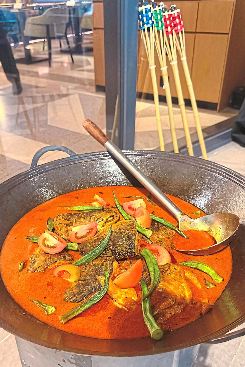 A fish curry to have with rice. 