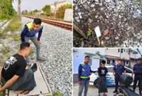 Foreigner detained while attempting to steal railway cables